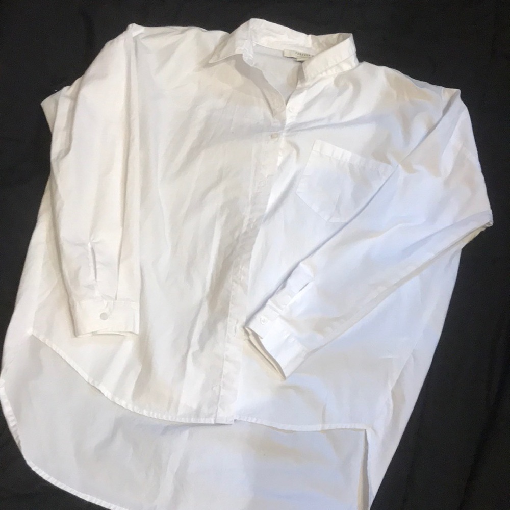 Forever 21, white button down